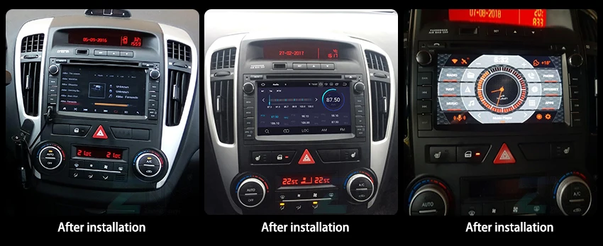 " ips Android 8 Автомобильный DVD стерео для Kia Ceed 2009 2010 2011 2012 двойной Din gps Navi авто радио FM WiFi видео аудио парковочная камера