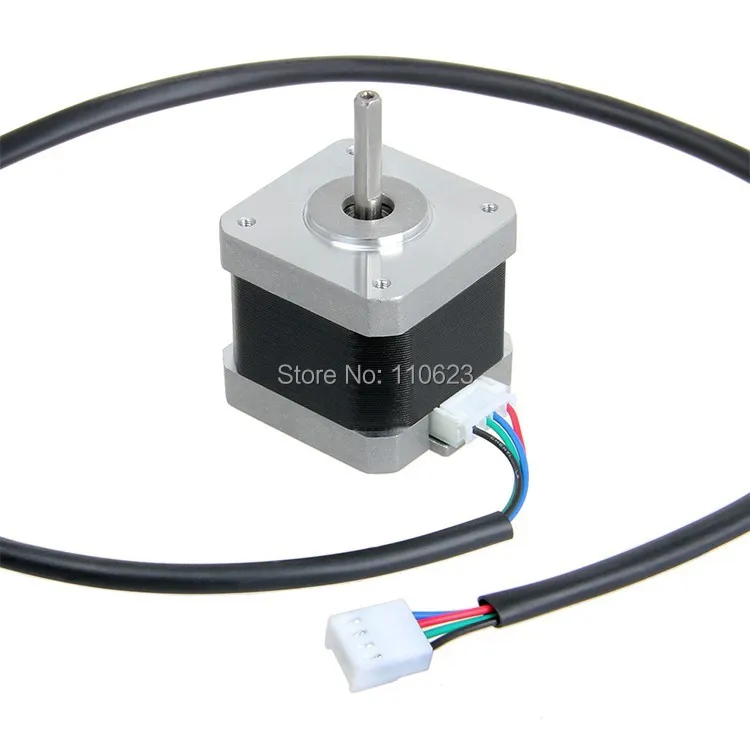 5 шт. шаговый двигатель Nema17 42SHD0217 24B 1.5A(U) для мм шкив и Z axis муфта ЧПУ XYZ|motor nema17|motor