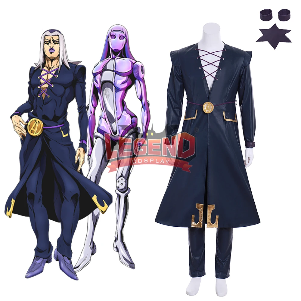 Аниме JOJO приключения Джоджо Золотой ветер Сьерра Леоне Abbacchio Косплэй костюм для