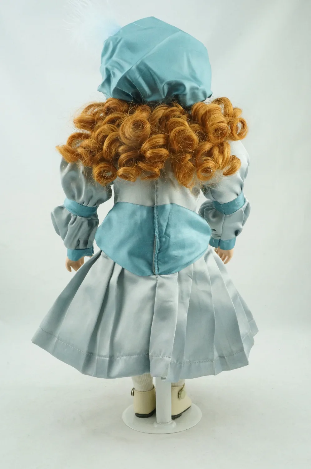 Козетта домашней коллекции ручной работы голубое платье косы вечернее принцессы