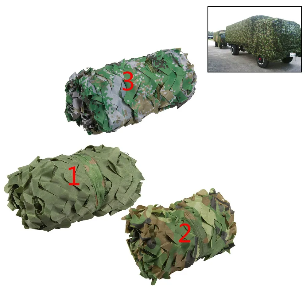 3 м* 2 м Охота Военная Униформа камуфляж сетка Лесной камуфляж сетки Кемпинг Солнечные укрытия палатка Тенты Солнечные укрытия