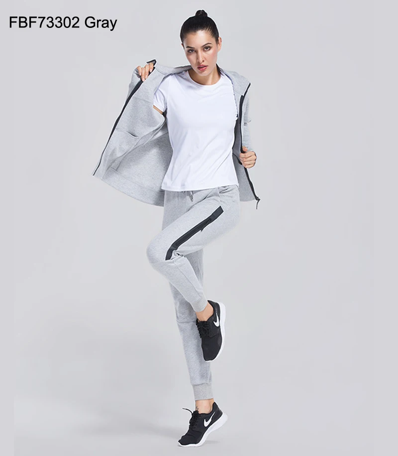 LANTECH Для женщин бег свитер с капюшоном куртка Slim Fit Спорт Йога карман на молнии Спортивная Фитнес Толстовка для упражнений в тренажерном зале Одежда Топы