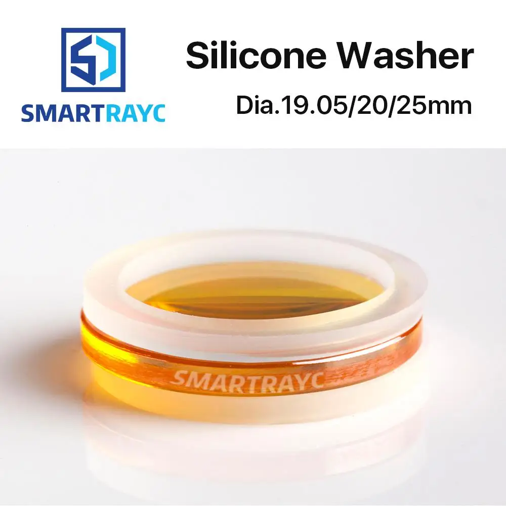Smartrayc силиконовая шайба 19,05 20 25 мм для CO2 лазерной фокусировки объектива зеркала
