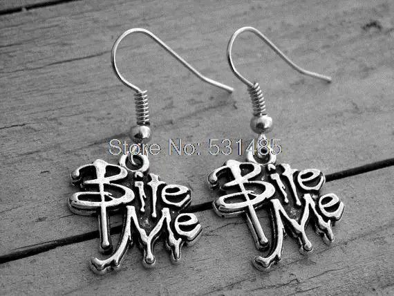 10 пар серебряные серьги вампира ювелирные изделия готические сексуальные кусить