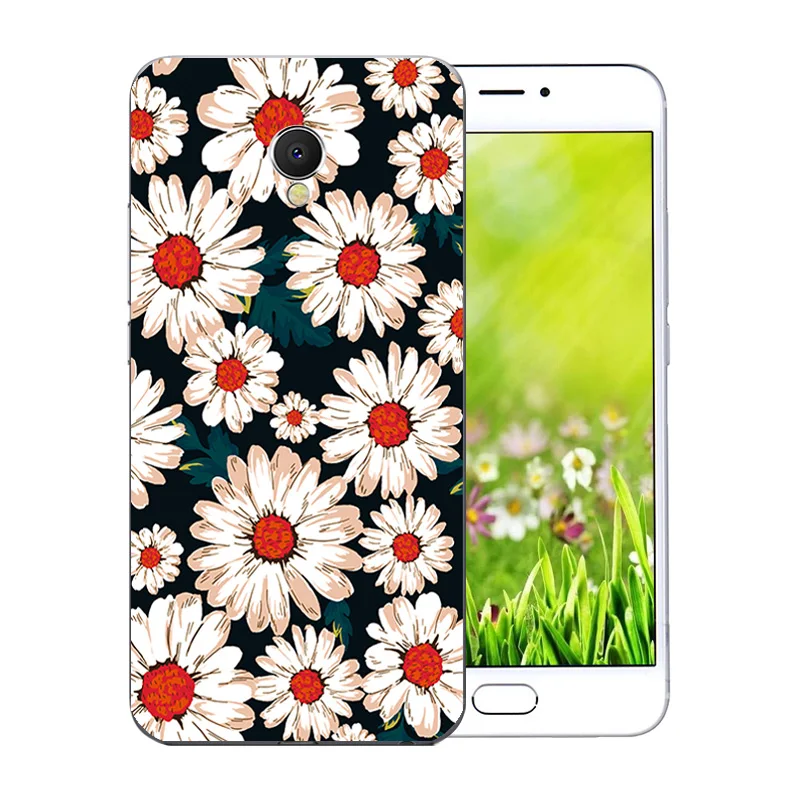 For Meizu MX6 Phone Case Cover for Mx 6 Meilan Mx6 Soft TPU Silicone Coque Marb Pattern MEIZU 5.5 Inch |