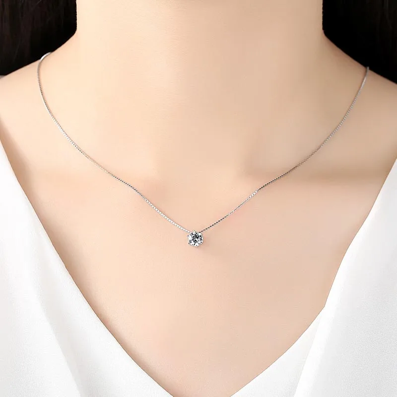 Цепочка с подвеской в виде красных деревьев 16/18 дюйма серебро 925 пробы|fine jewelry|choker