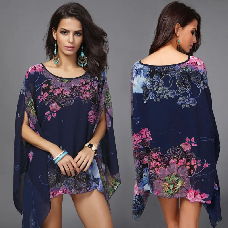 Лидер продаж 2016 модные блузки Летние шифоновые рубашки женская блузка