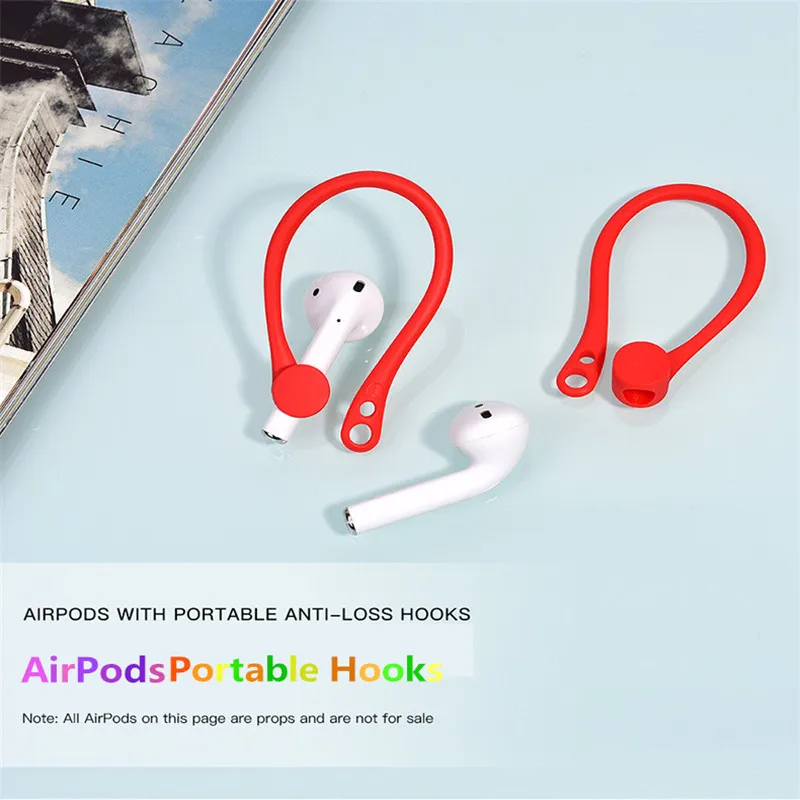 

Силиконовые наушники с ушным крючком, беспроводные Bluetooth наушники, портативные крючки для Airpods