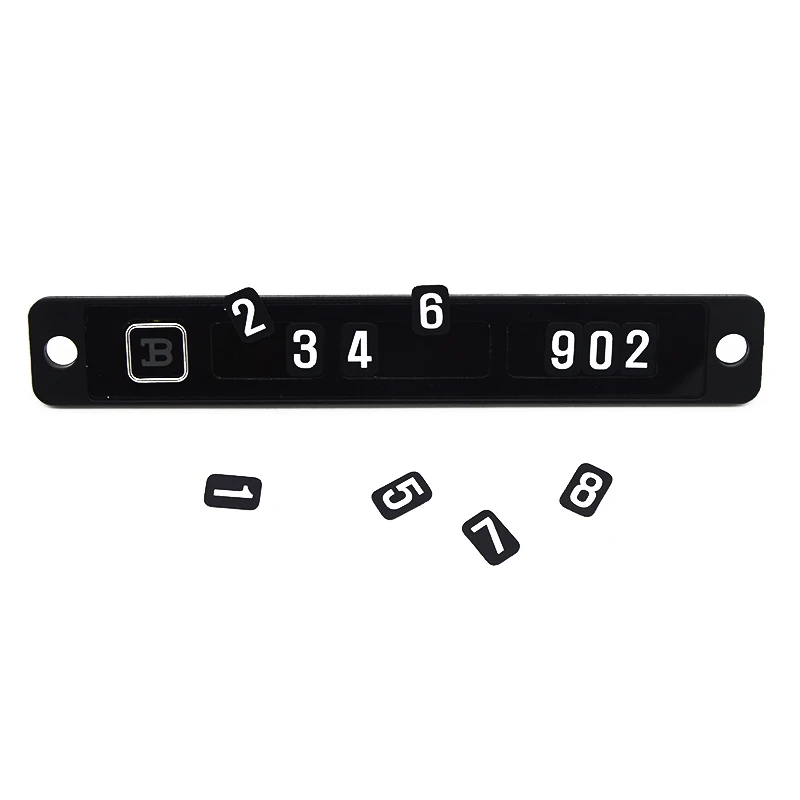 ZD 1х Автомобильная Временная парковочная карта магнитная для BMW e46 e39 Renault duster Ford