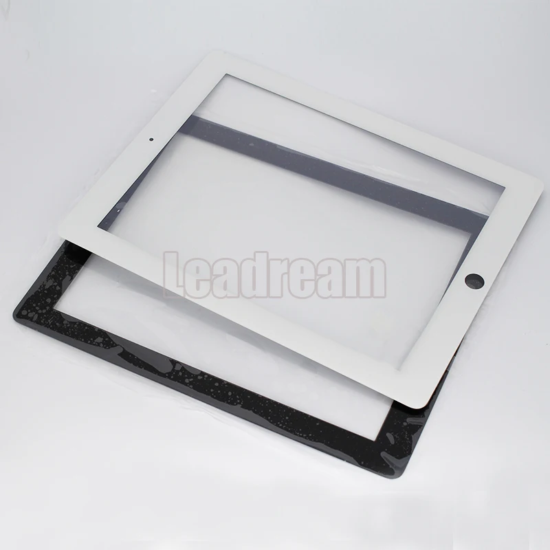 

30pcs/lot Free DHL Front Outer Screen Glass Lens For iPad 2/3/4