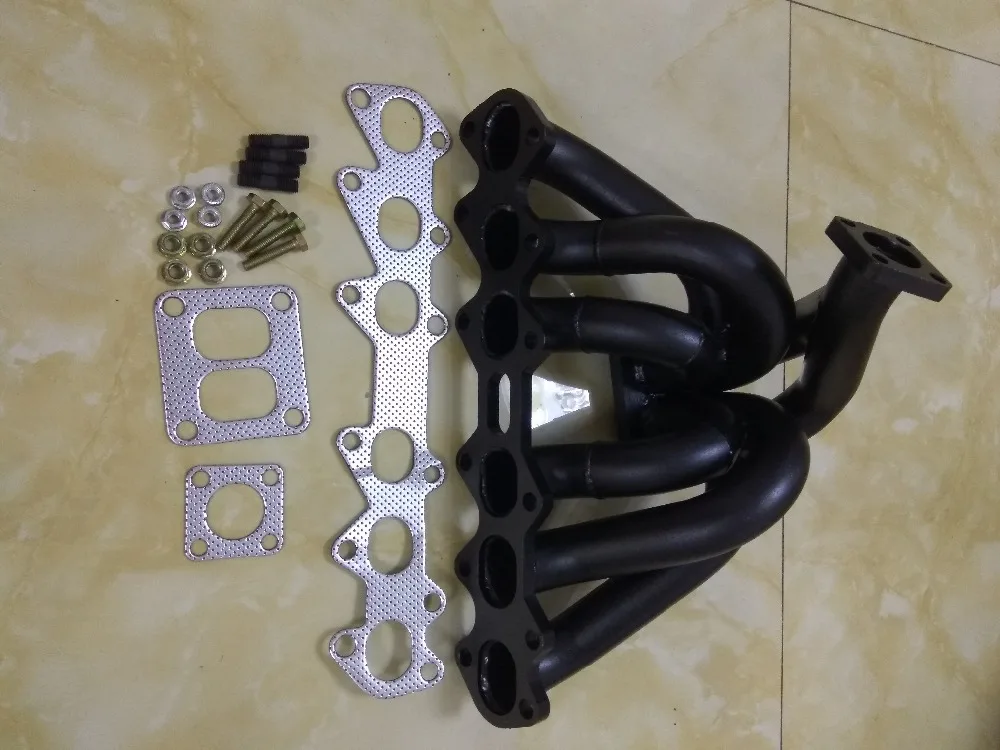 Выпускной коллектор для Супра soarer 2jzgte chaser turbo t4 2JZ JZA80 турбо с прокладками|manifold