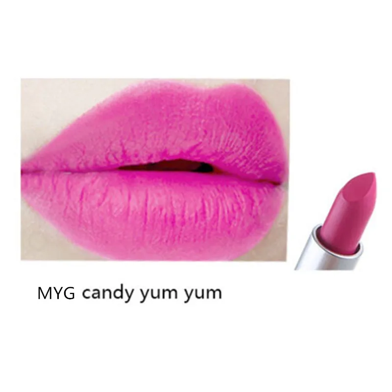 MYG &quotcandy yum&quot матовая губная помада набор для макияжа batom розовая MC Косметика