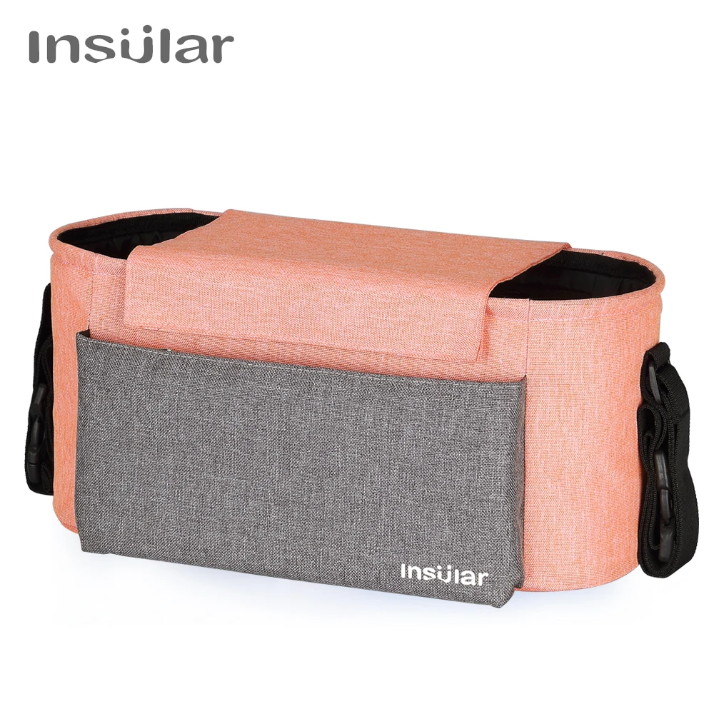 Insular Brand Portable 600D Nylon Baby Diaper Bag Messenger Mommy Travel Thermal Stroller Hanging Organizer Nappy | Мать и ребенок