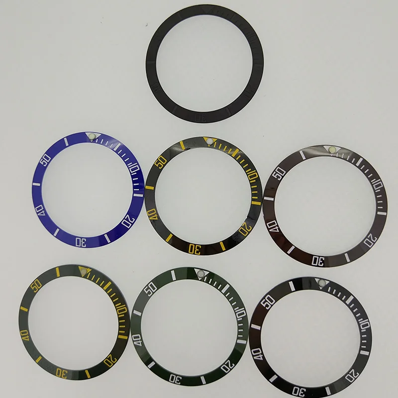 

38mm Ceramic Bezel Insert for 40mm Parnis Men's Watch Original Ceramic Model Insert Bezel for 40mm Automatic Watch