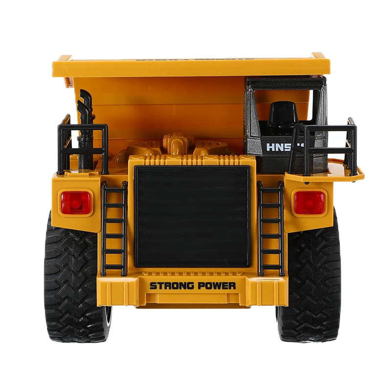 

28x20x16cm 6 Channel Child Remote Dump Truck Truck Toy 2.4G Electric Dump Truck Engineering Truck Toy Fun Gift