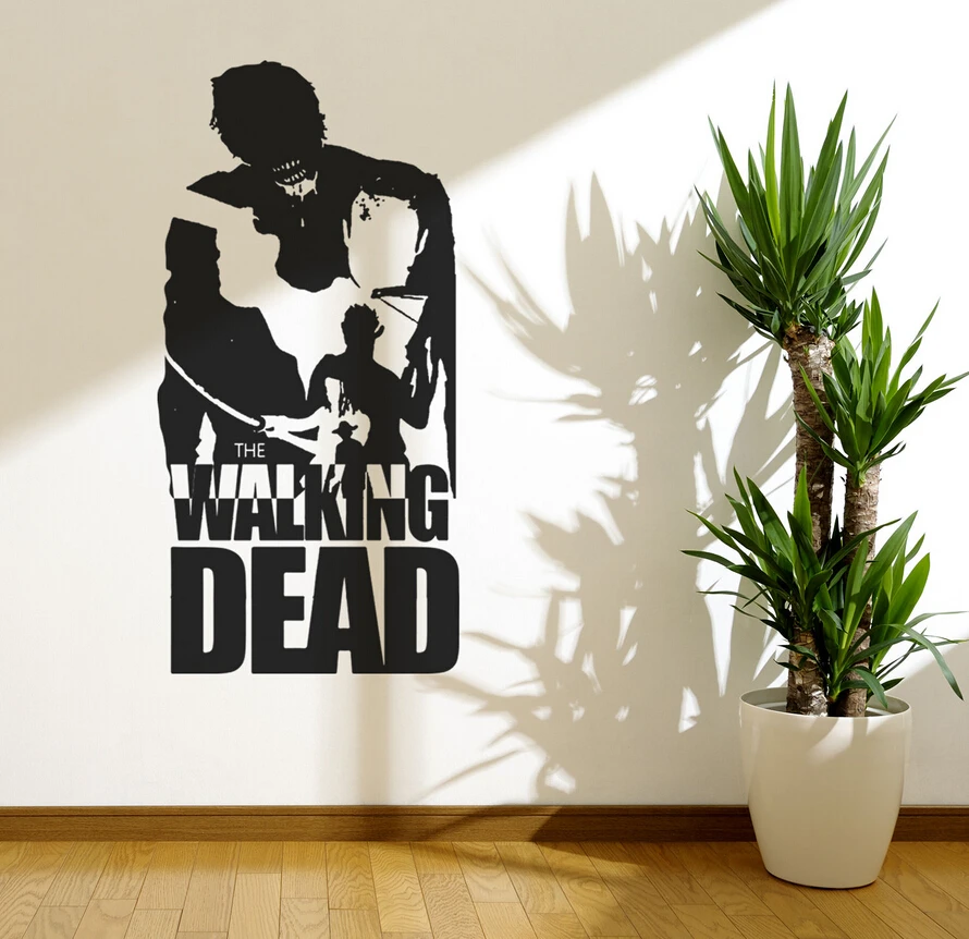 Новинка С изображениями из сериала Ходячие мертвецы Наклейка на стену