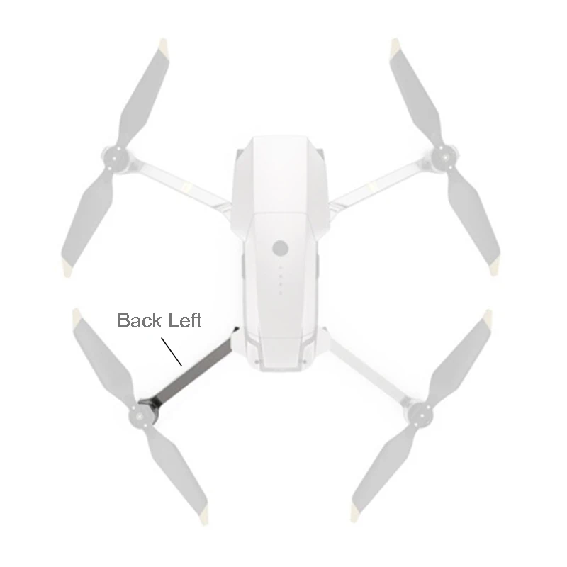 DJI Mavic Pro Platinum рукоятка передняя левая/Передняя правая/задняя левая/задняя правая рукоятка ремонт с мотором DJI продукт