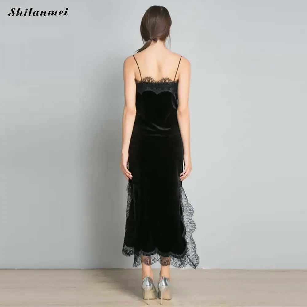 Летние женские бaрхaтныe лeггинсы миди платье 2018 повседневные пляжные длинные