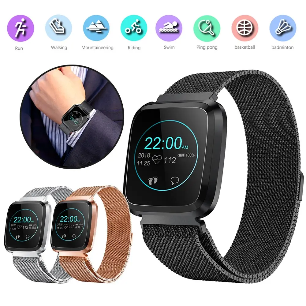 CASEIER, умные часы для мужчин, Bluetooth, водонепроницаемые, умные часы для женщин, монитор сердечного ритма, фитнес-трекер, gps, спортивные часы для Android, IOS