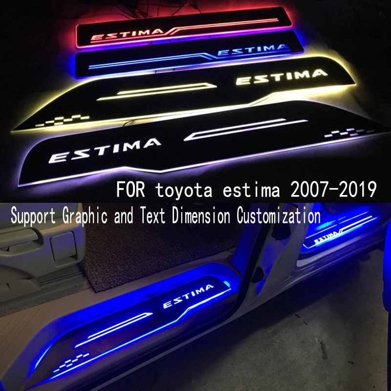 Для дверной динамической светодиодной лампы ESTIMA Накладка на порог