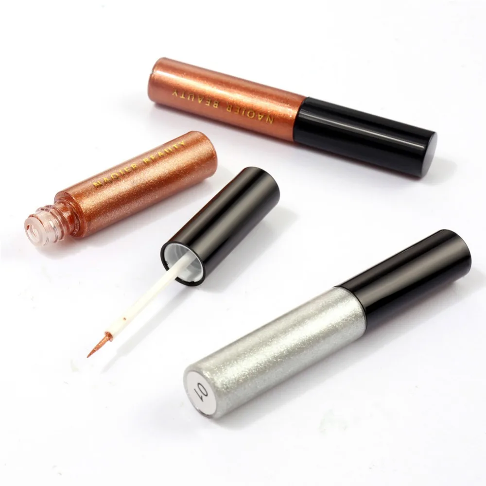 NAQIER подводка для глаз карандаши макияж натуральный водонепроницаемый мерцающий