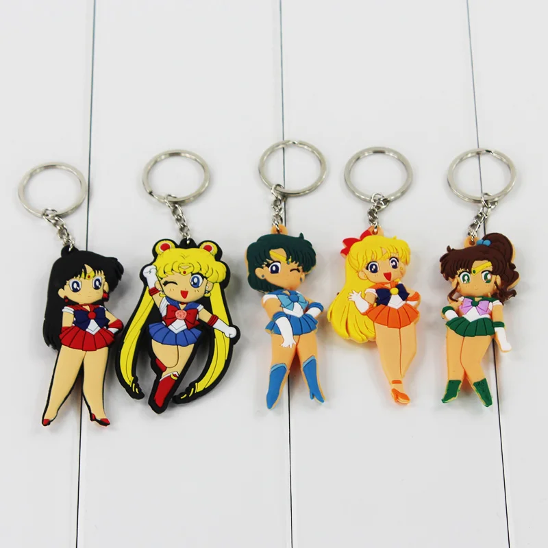 Брелок с японским мультяшным аниме Марсом Меркурий Юпитер венерина Сатурн