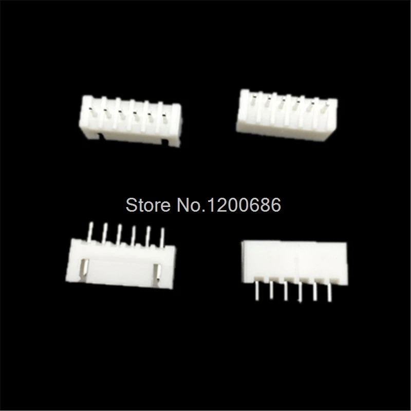 

100 piece XH 2.54 6-Pin Connector plug Male connector