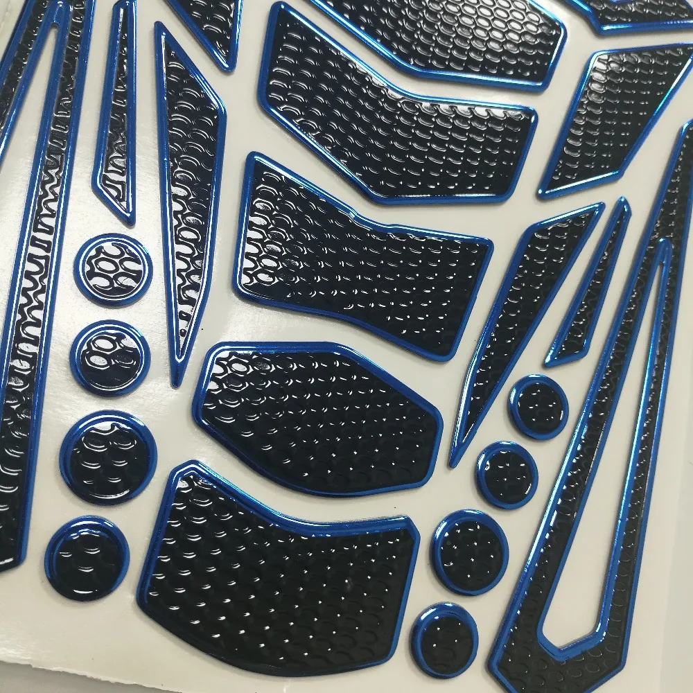 Мотоцикл Fishbone череп наклейка газ масло Топливный бак Pad Tankpad протектор подходит