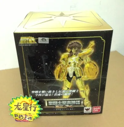 Бесплатная доставка Bandai Saint Seiya Cloth Myth золото EX весы Dohko|gold metallic nail polish|gold gentsgold overlay |