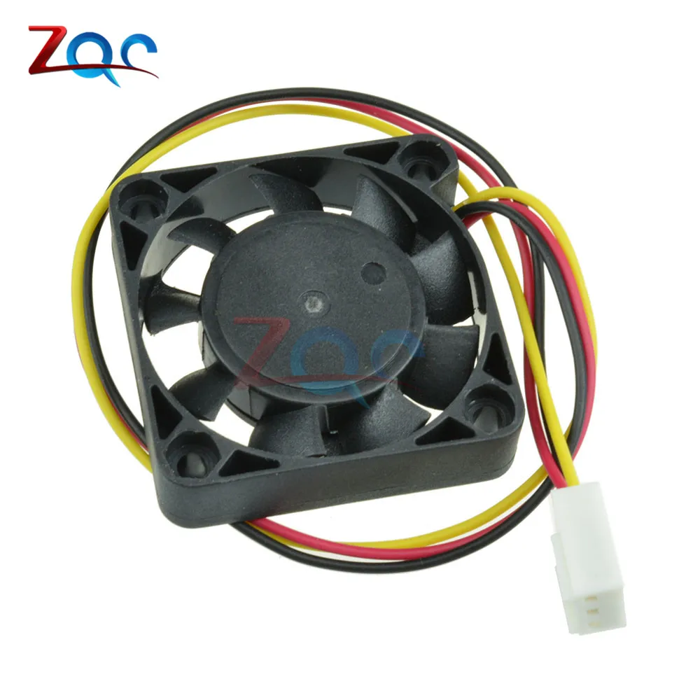 Чехол для компьютера кулер 3Pin 12V 4CM 40MM PC cpu охлаждающий вентилятор черный радиатор маленький охлаждающий вентилятор PC