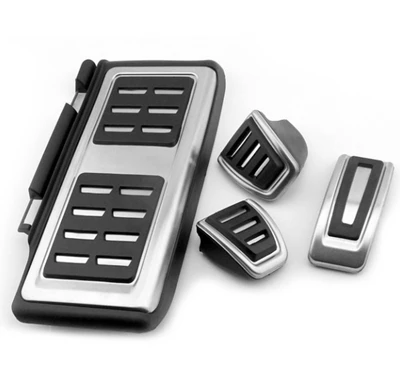 MT 4Pcs Ножная педаль для автомобиля Pad комплект для Audi A3 8V Seat Leon для Volkswagen Golf 7 VII MK7 Passat VIII для Skoda Octavia A7 Karoq быстрое - Название цвета: MT 4Pcs