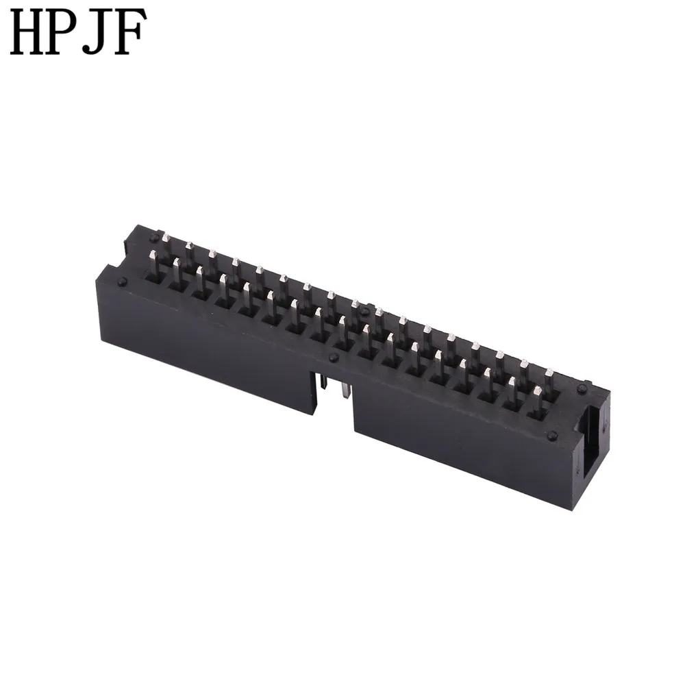10 шт. DC3 34 контакта 2x17Pin двухрядный шаг 2 54 мм Прямоугольный штырь с двумя