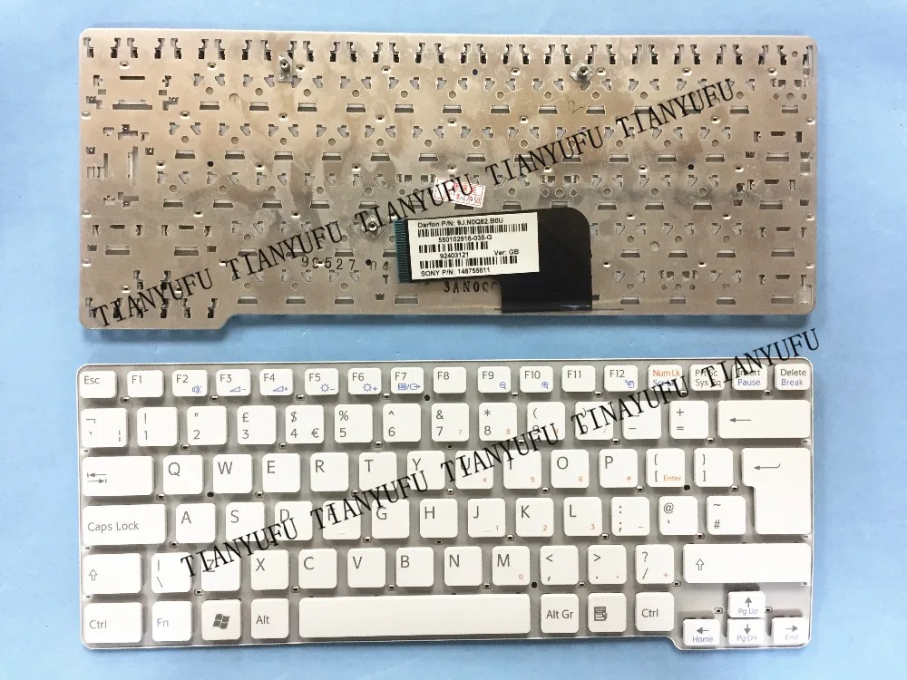 Английская новая клавиатура CW для SONY Vaio VPC VPCCW CW16EC CW18FC CW26EC CW28EC CW2S3C CW2S6C Клавиатура