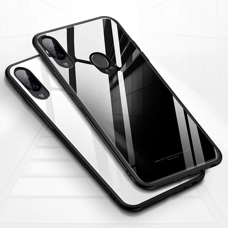 Роскошный мягкий силиконовый чехол для Xiaomi Mi Play + жесткий защитный на заднюю