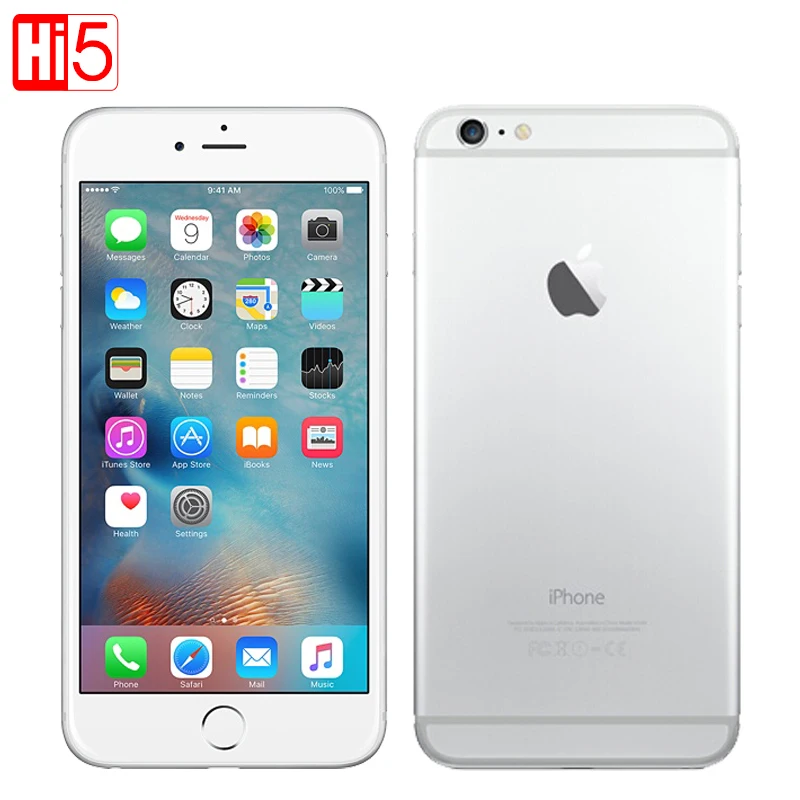 Original Unlocked Apple iPhone 6 Plus  iPhone 6  16/64/128GB ROM 5.5 Inch IPS 8.0MP Fingerprint 4G LTE Smartphone WIFI GPS