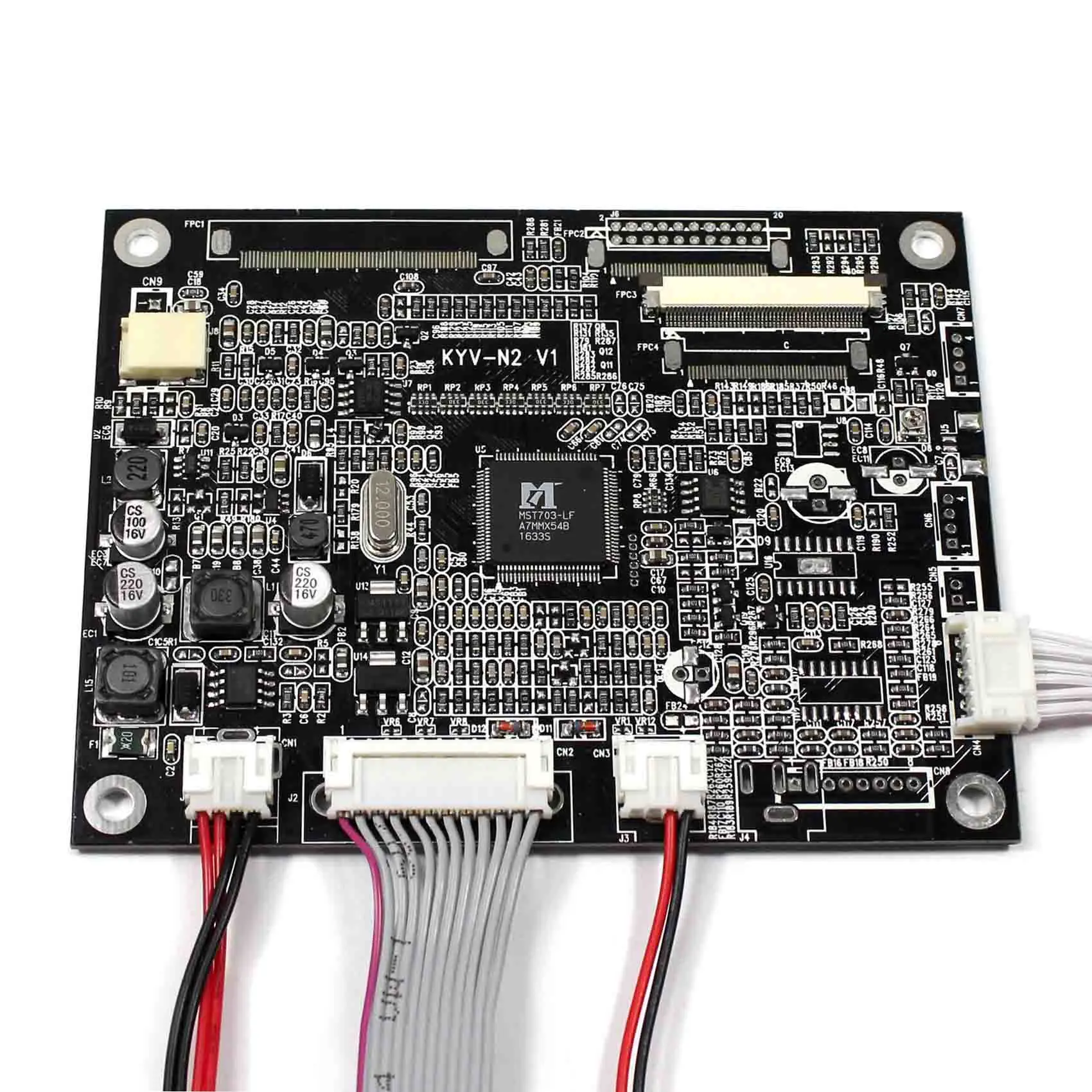 Плата контроллера VGA + AV LCD для 7 &quotAT070TN92 AT080TN64 800x480 ЖК панель|vga vga|board boardvga board |