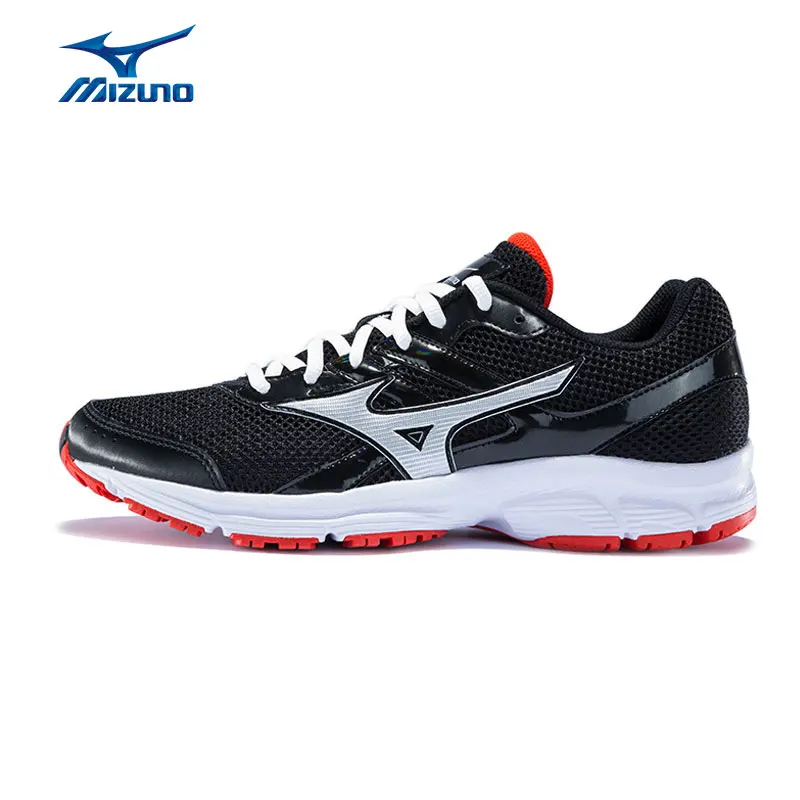MIZUNO Для мужчин искры сетки дышащая легкая Вес амортизацию беговые кроссовки