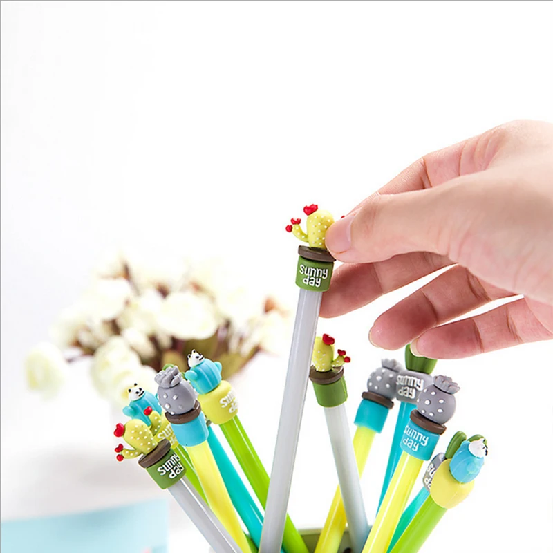 

4pcs/lot kawaii Creative Multi-meat gel pen Neutral pen stationery material escolar office school supplies Free shipping