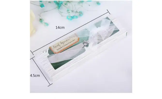 Свадебный подарок в форме листьев с ручкой для хлеба мастер инструмент масла