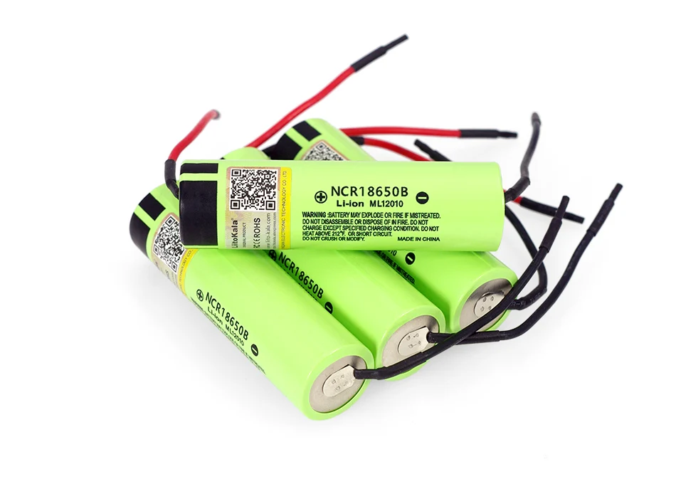 1-10 шт Liitokala новая Оригинальная NCR18650B 3,7 V 3400mAh 18650 перезаряжаемая литиевая батарея для батареи+ DIY Linie