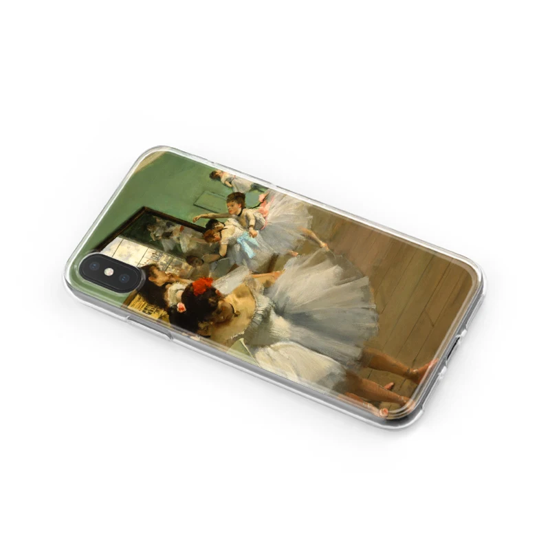 Edgar Degas балетный художественный Чехол Мягкий ТПУ силиконовый чехол для телефона