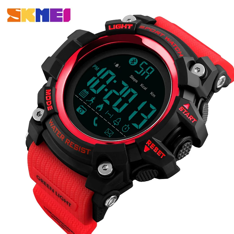 SKMEI Watch Men Sport Watches Pedometer Calorie Bluetooth Watches Call Reminder Waterproof Smart Digital Watch reloj hombre
SKMEI Watch Men Sport Watches Pedometer Calorie Bluetooth Watches Call Reminder Waterproof Smart Digital Watch reloj hombre