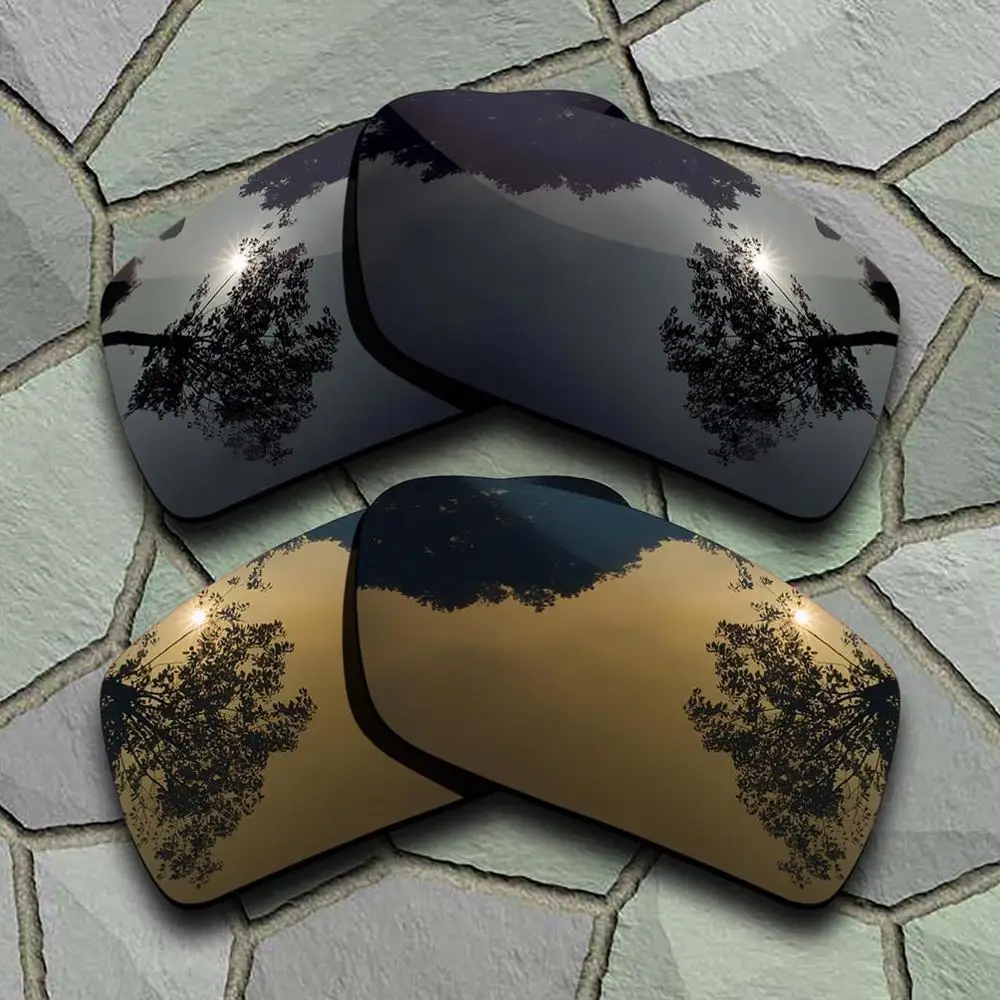 Black-Bronze Copper Солнцезащитные очки поляризованные Сменные линзы для солнцезащитных очков - Цвет линз: Black-Bronze Copper