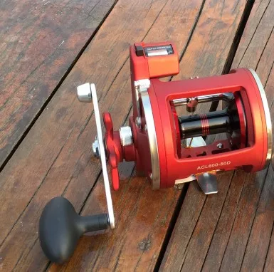 

12BB Boat Reel Right Left Hand Trolling Fishing Reel With Electric Counting Real Super strong pull tornado Drum Fishing Reel