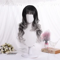 beautiful long curly women hair cosplay wig synthetic wig lolita cosplay hair unique fashion girl lolita wig cute hair party