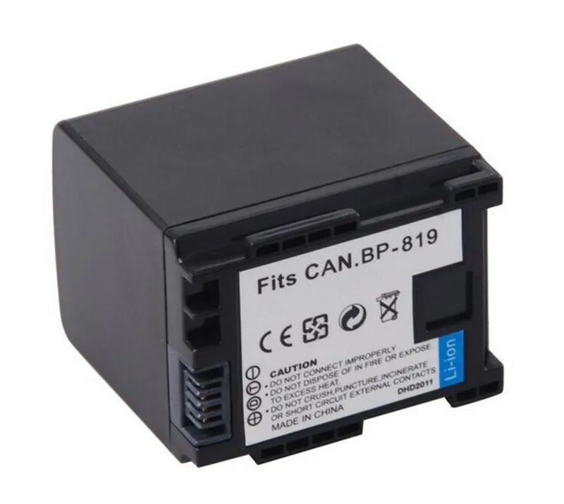 BTBAI BP-827 BP827 BP-819 BP-807 BP-809 Батарея для Canon FS10 FS100 FS11 FS200 HF100 HF10 HF11 HF20 HF200 HG20 HG31 XA10 M400 |