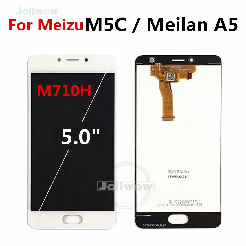 Протестированный для Meizu M5C ЖК-экран Meilan A5 M710H ЖК-дисплей сенсорный экран панель