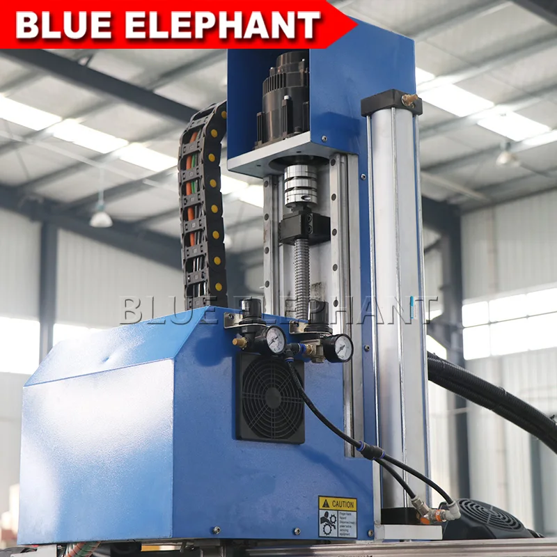 Blue Elephant woodworking 3D CNC Router for Furniture Engraving Machine Taiwan SYNTEC control system | Инструменты