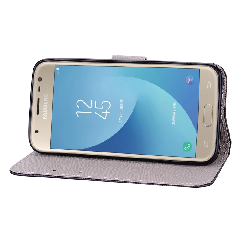 J3 J5 Pro Чехол для Samsung Galaxy 2017 J330 кожаный чехол бумажник Etui J530 чехол|Чехлы-портмоне| |