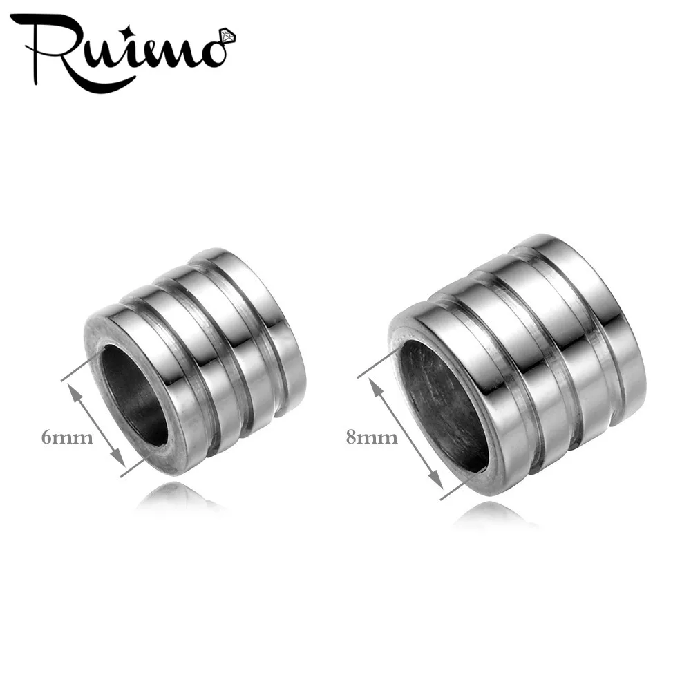Бусины RUIMO 6 мм 8 аксессуары для изготовления браслетов ювелирных изделий из